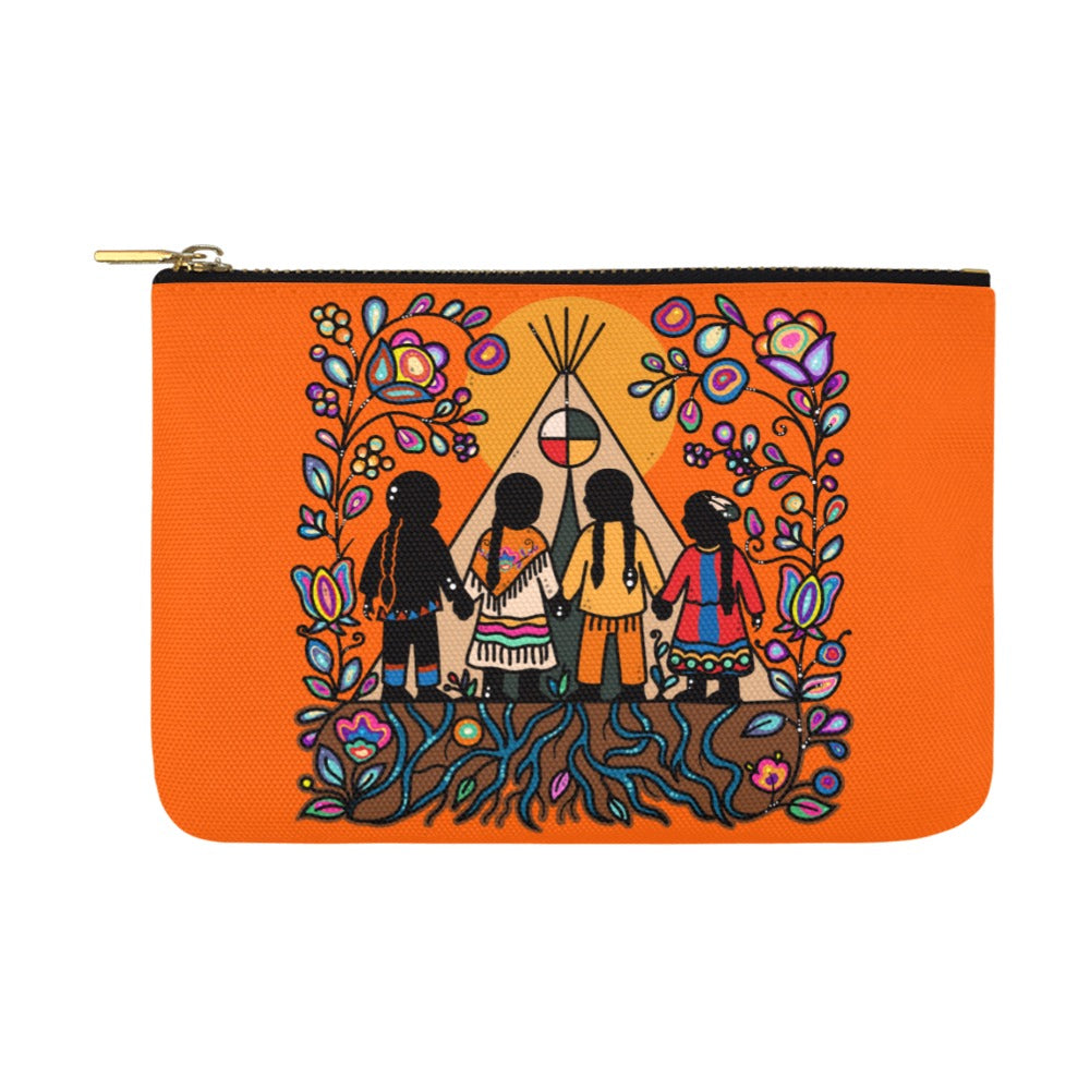Rooted in Culture Carry-All Pouch 12.5''x8.5''