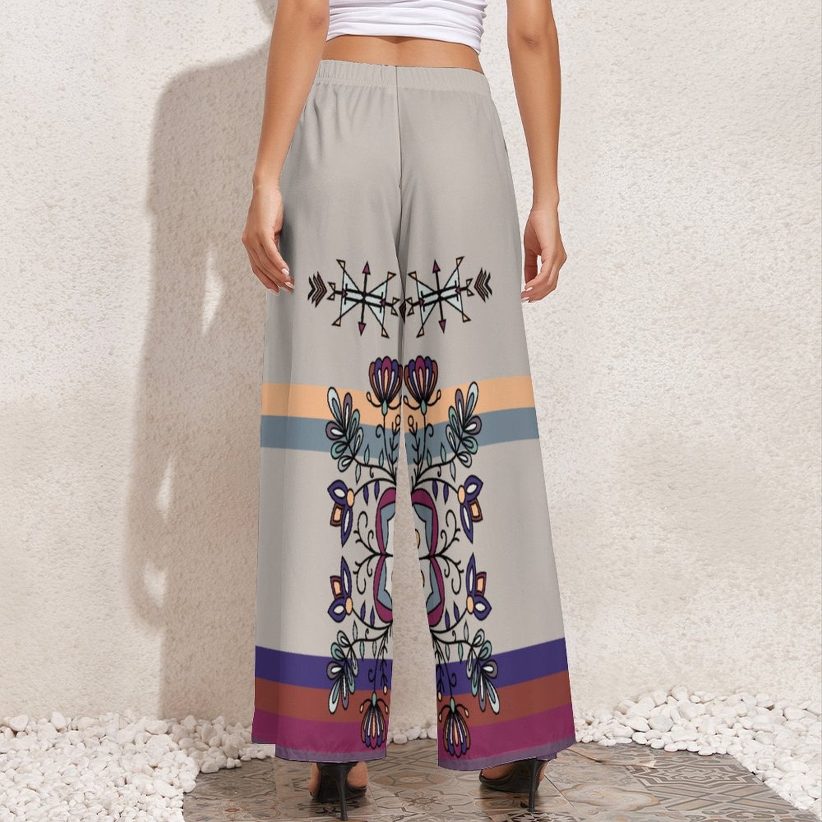 Aurora Petal Glow Ribbon Pant