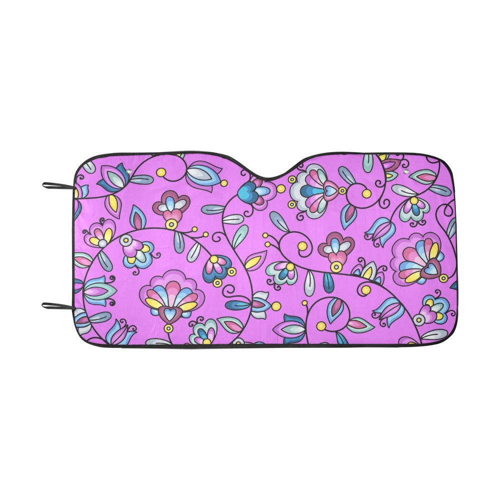 Autumn Bundle Blessing Purple Car Sun Shade 55"x30"