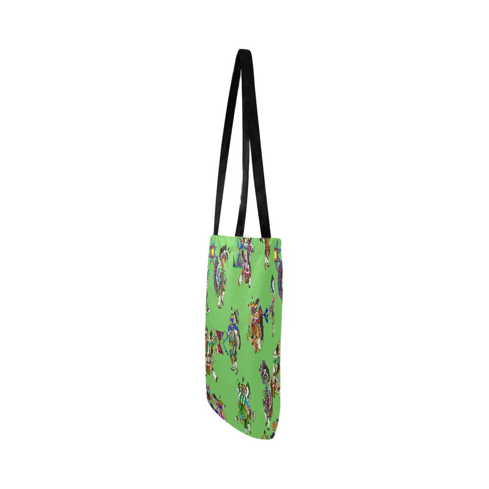Men's Fancy Dancers Grass Reusable Shopping Bag (Two sides)