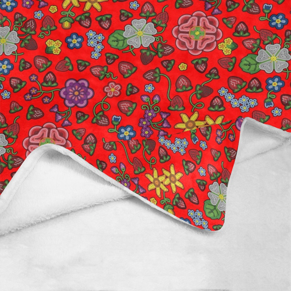 Berry Pop Fire Ultra-Soft Micro Fleece Blanket 50"x60"