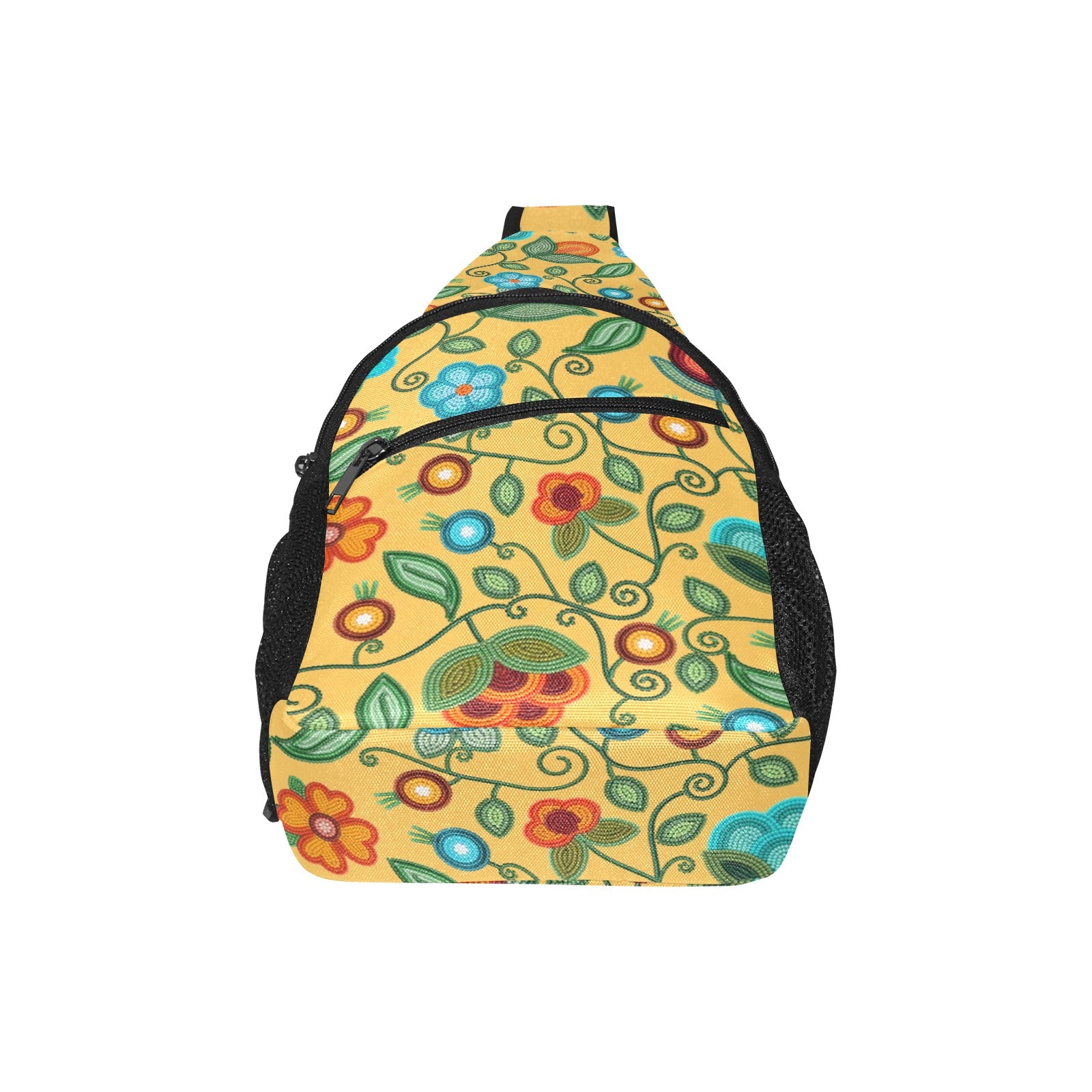 Prairie Fire Petals Honey Chest Bag