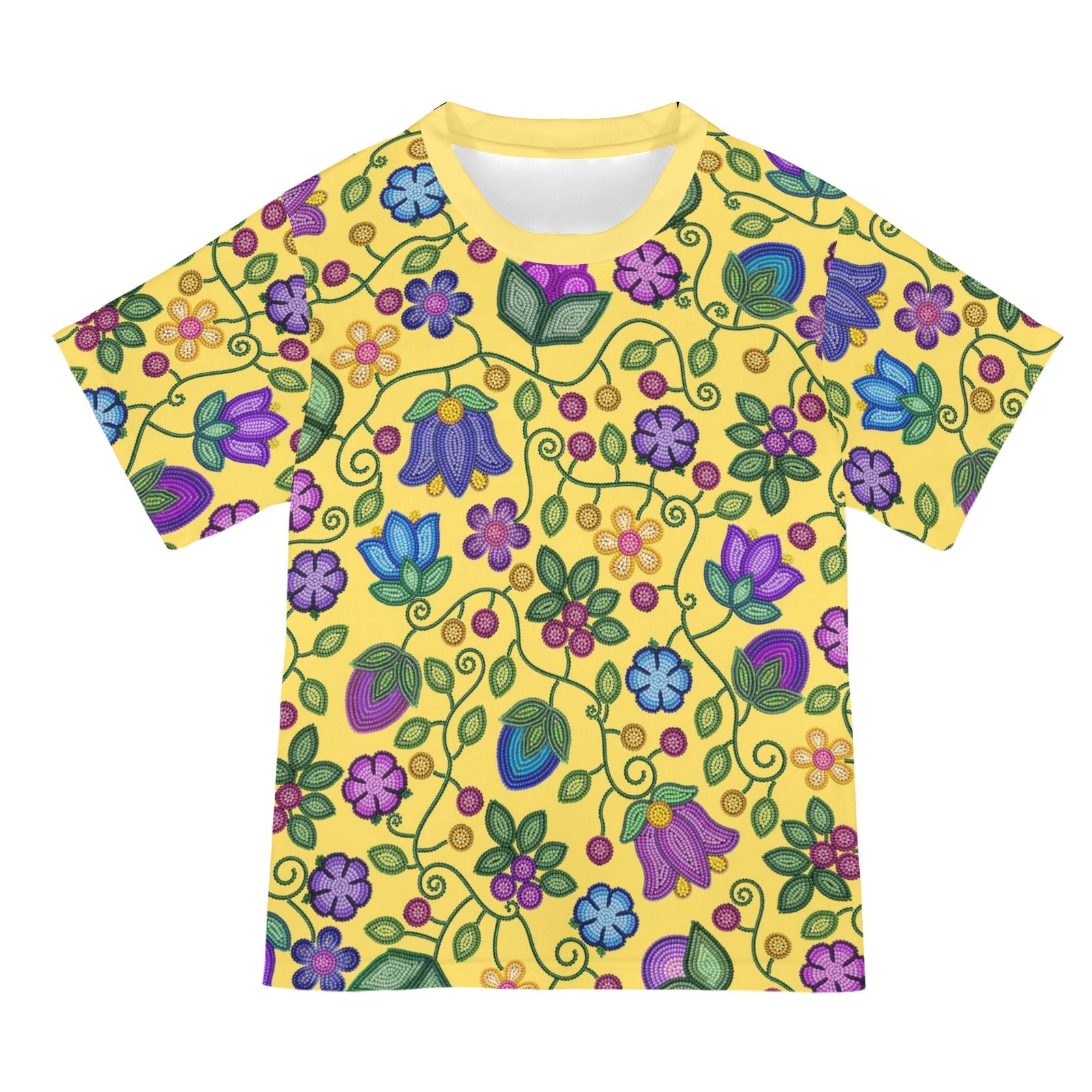 Bloom Uplift Yellow T-shirt for Women