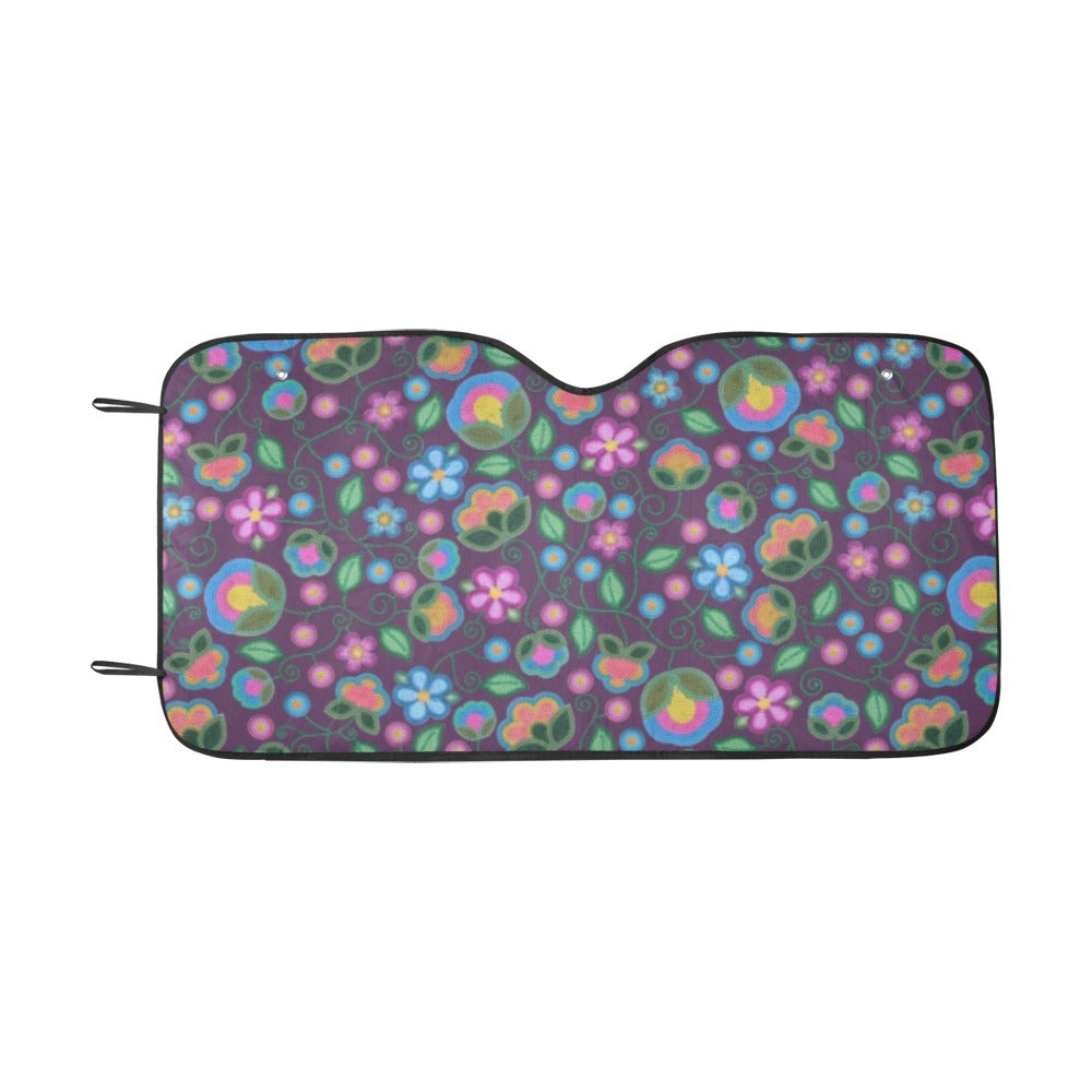 Turquoise Sunbeam Violet Car Sun Shade 55"x30"