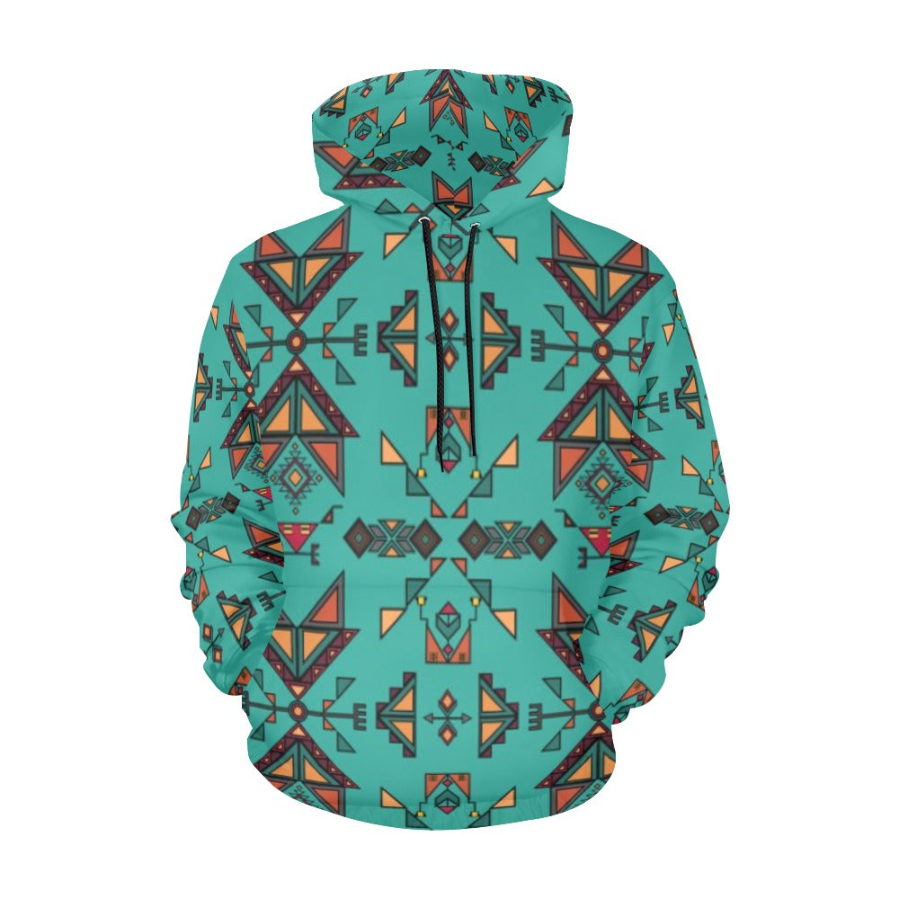 Arrow Dawn Turquoise Hoodie for Men (USA Size)