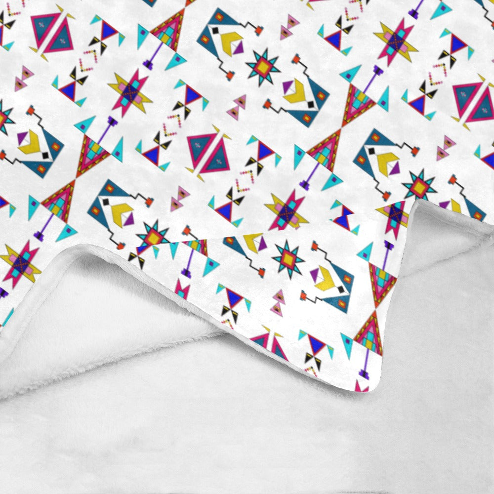 Enemy Territory White Ultra-Soft Micro Fleece Blanket 40"x50"