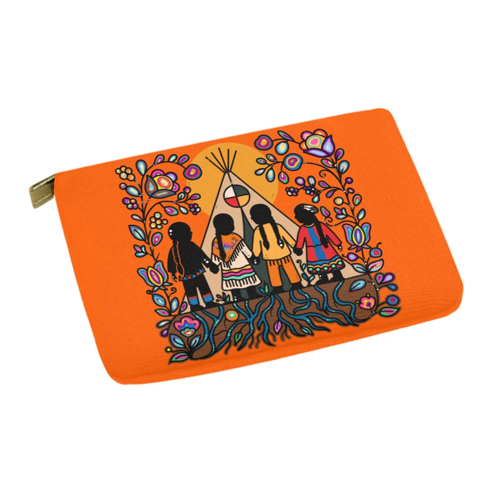 Rooted in Culture Carry-All Pouch 12.5''x8.5''