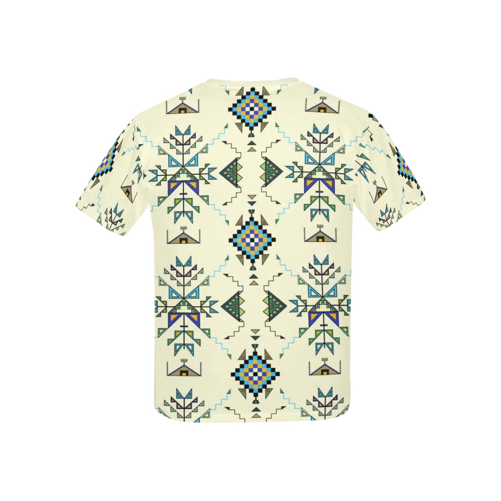 Bear Shield Cream Kids' T-shirt (USA Size)