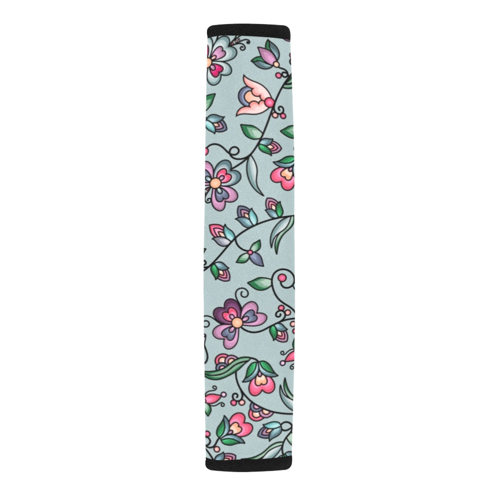Amber Evening Garland Turquoise Car Seat Belt Cover 7''x12.6'' (Pack of 2)