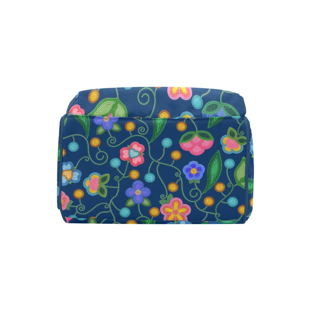 Skyberry Serenade Navy Multi-Function Diaper Backpack/Diaper Bag
