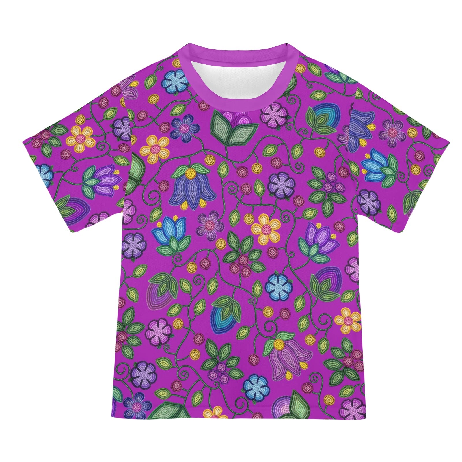 Bloom Uplift Purple T-shirt for Women