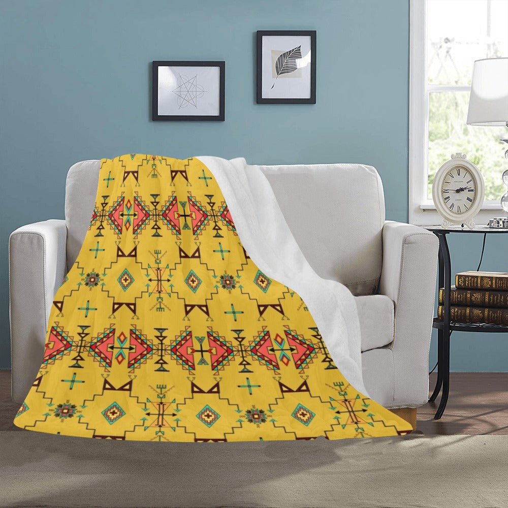 Thunder Flight Yellow Ultra-Soft Micro Fleece Blanket 50"x60"
