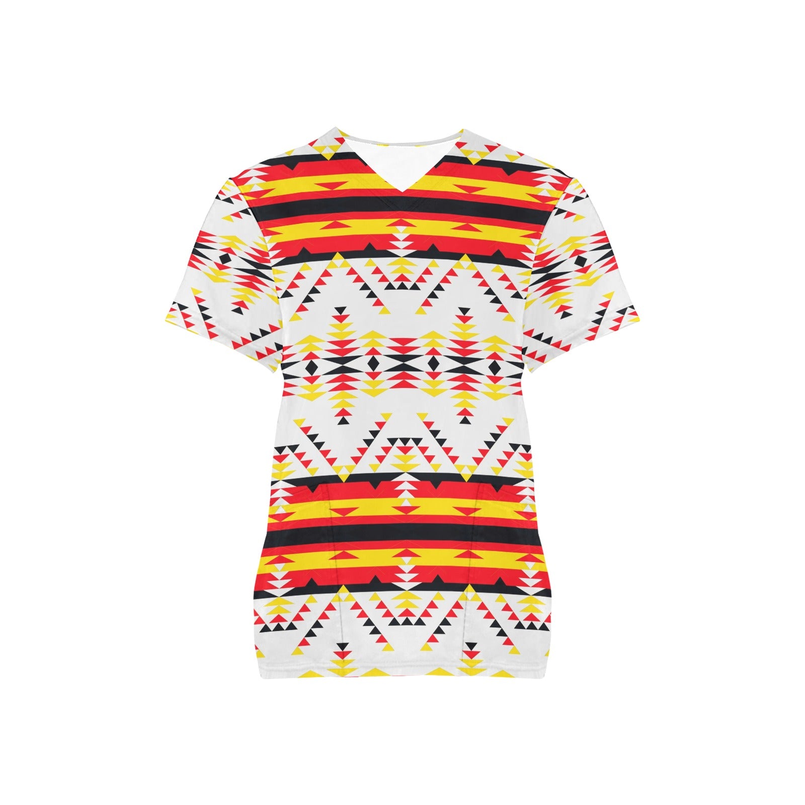 Visions of Peace Directions Scrub Top