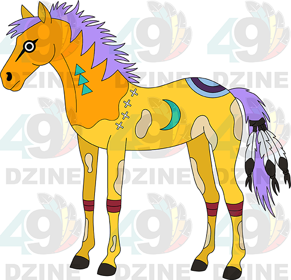 Horse 12 Transfer (Various Sizes)
