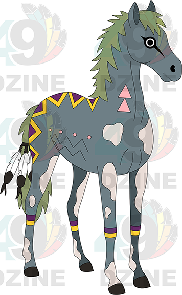 Horse 23 Transfer (Various Sizes)