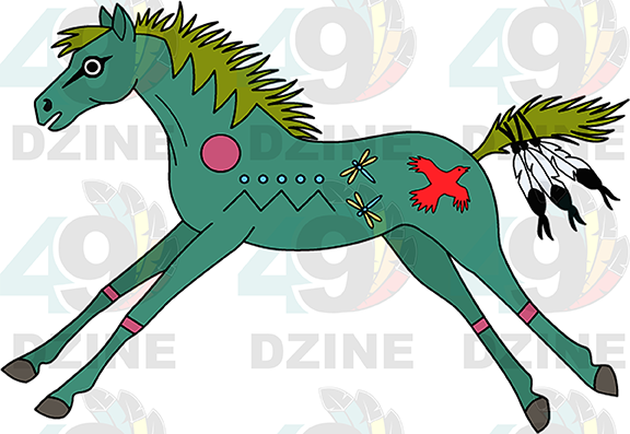 Horse 27 Transfer (Various Sizes)