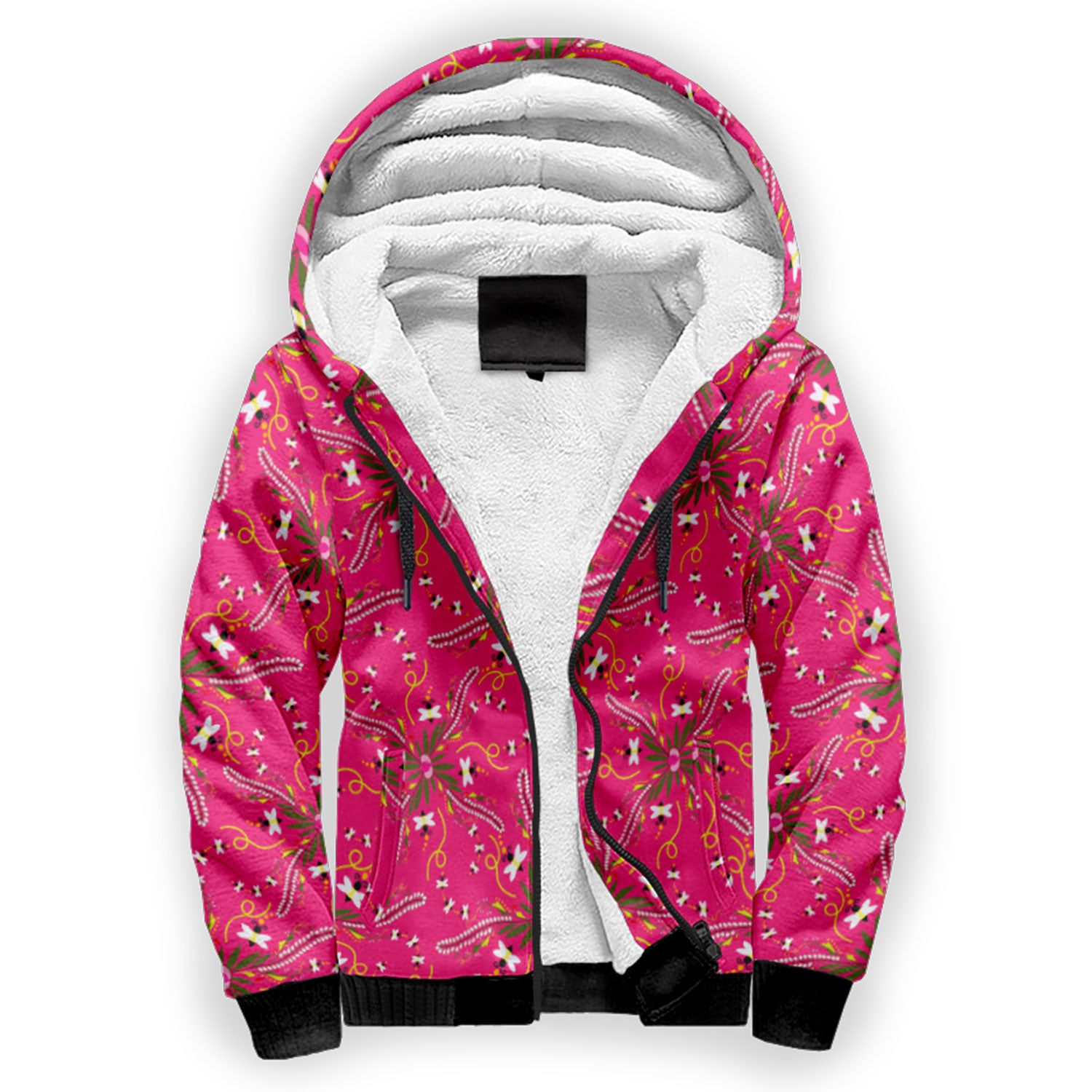 Willow Bee Bubblegum Sherpa Hoodie