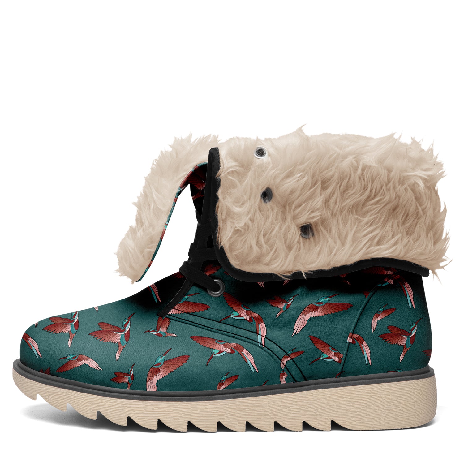 Red Swift Turquoise Polar Winter Boots