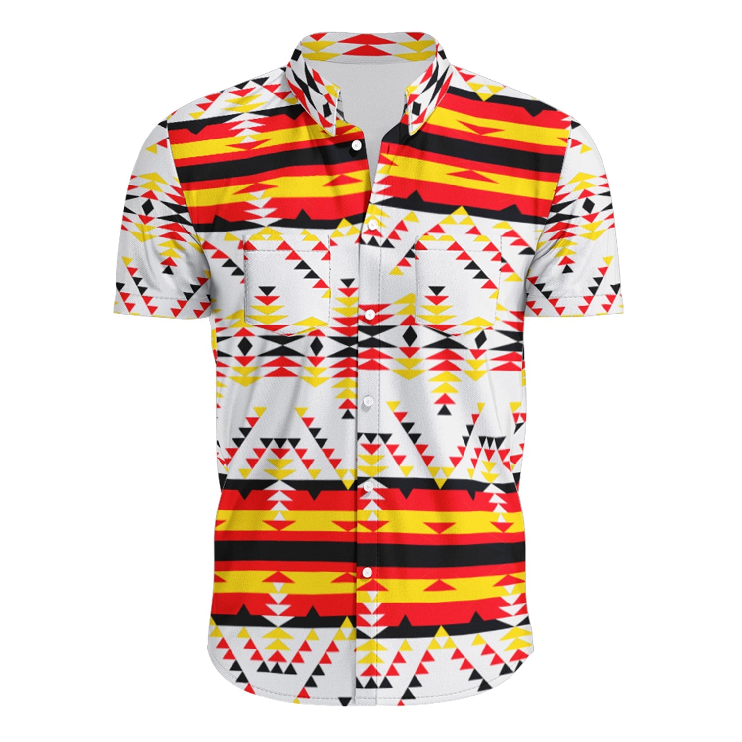 Vision of Peace Hawaiian-Style Button Up Shirt