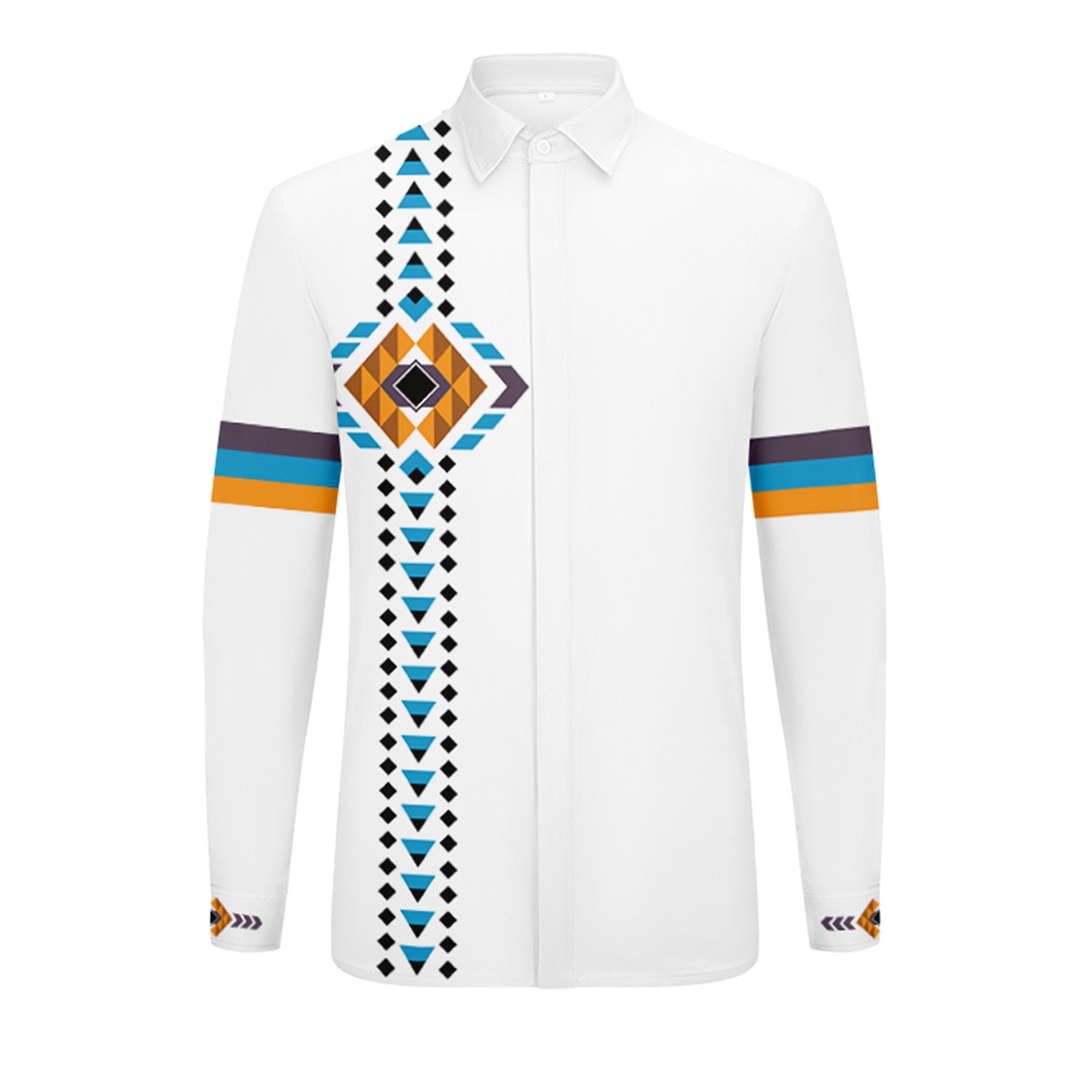 Warriors Honor Men's Long Sleeve Dress Shirt