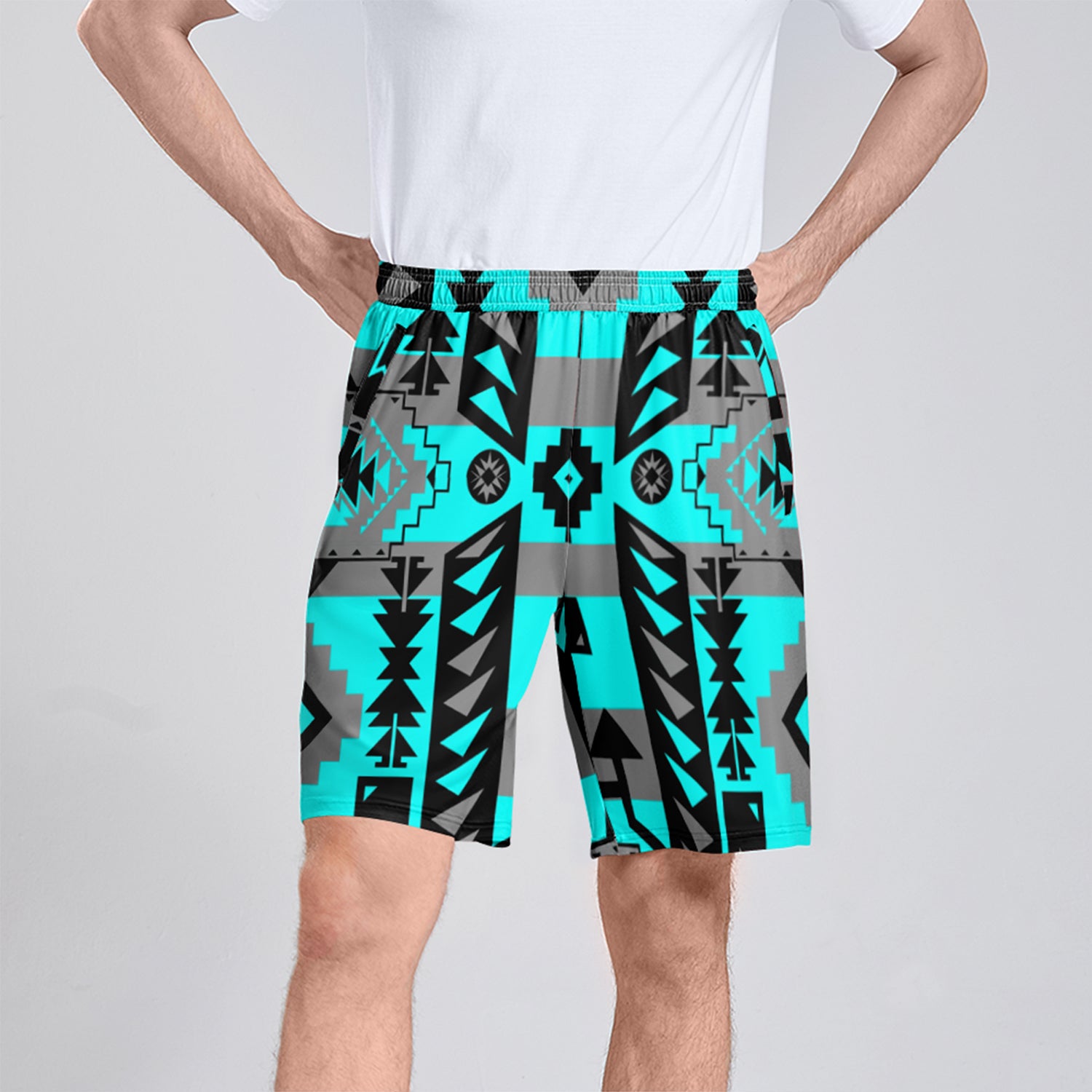 Chiefs Mountain Sky Athletic Shorts with Pockets