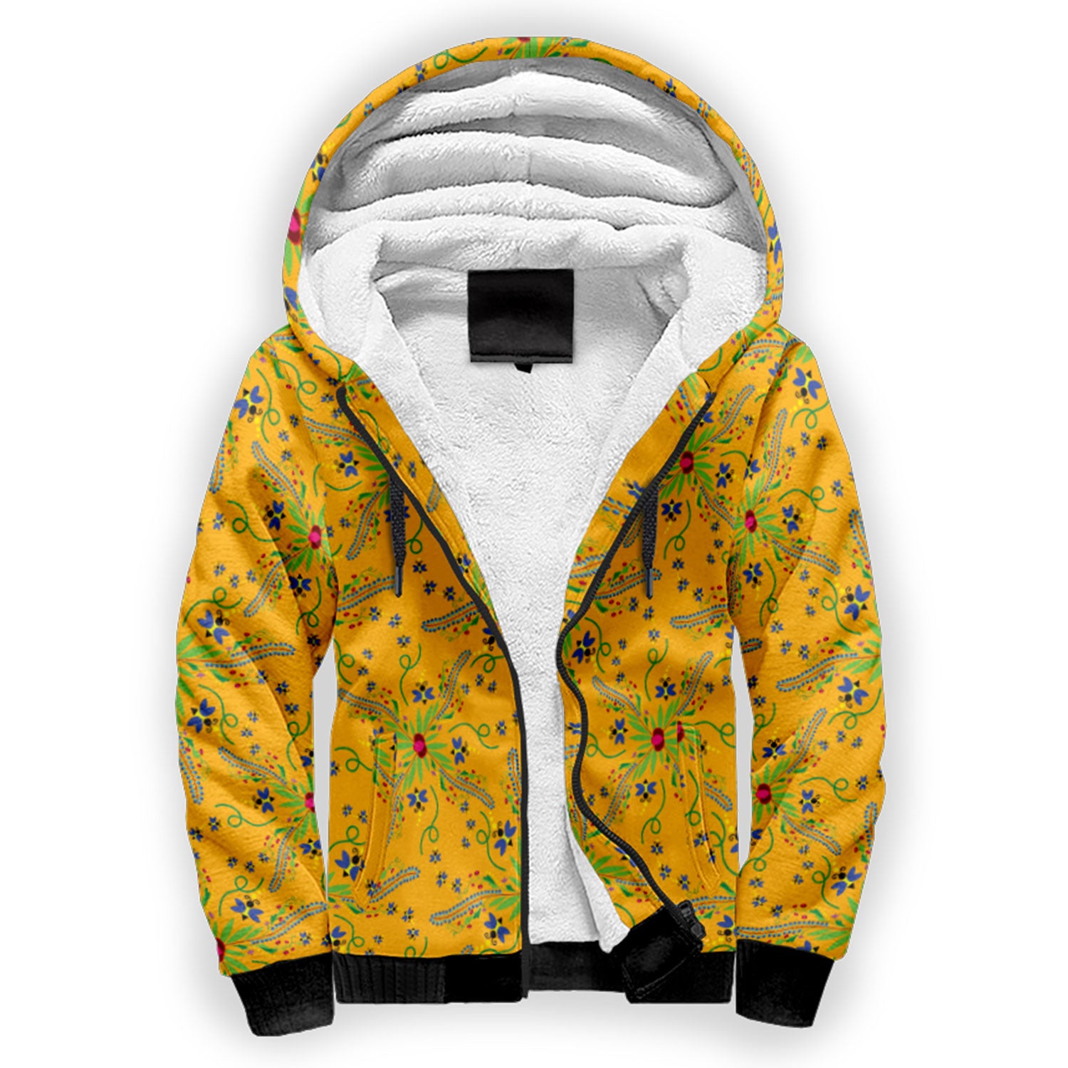 Willow Bee Sunshine Sherpa Hoodie