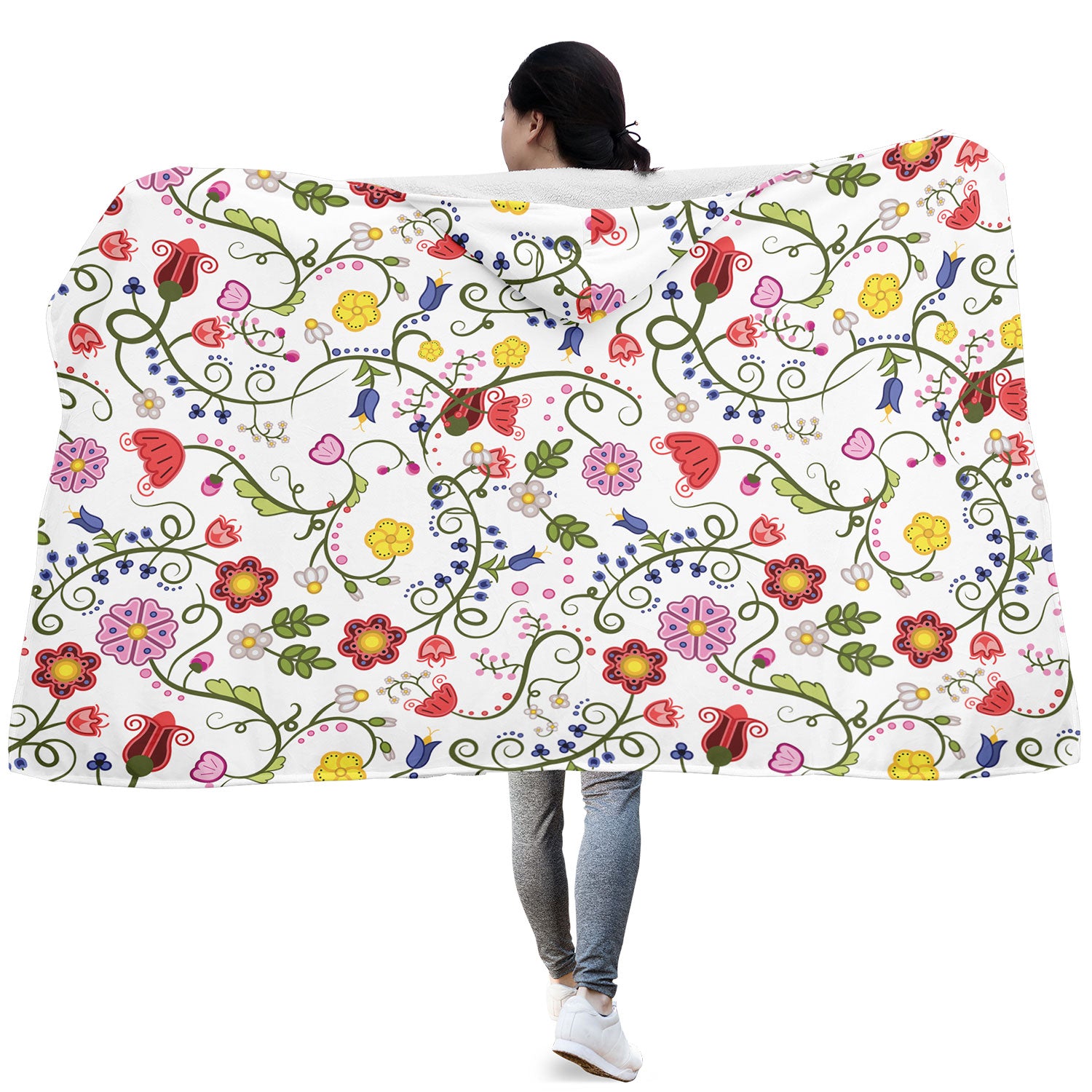 Nipin Blossom Hooded Blanket