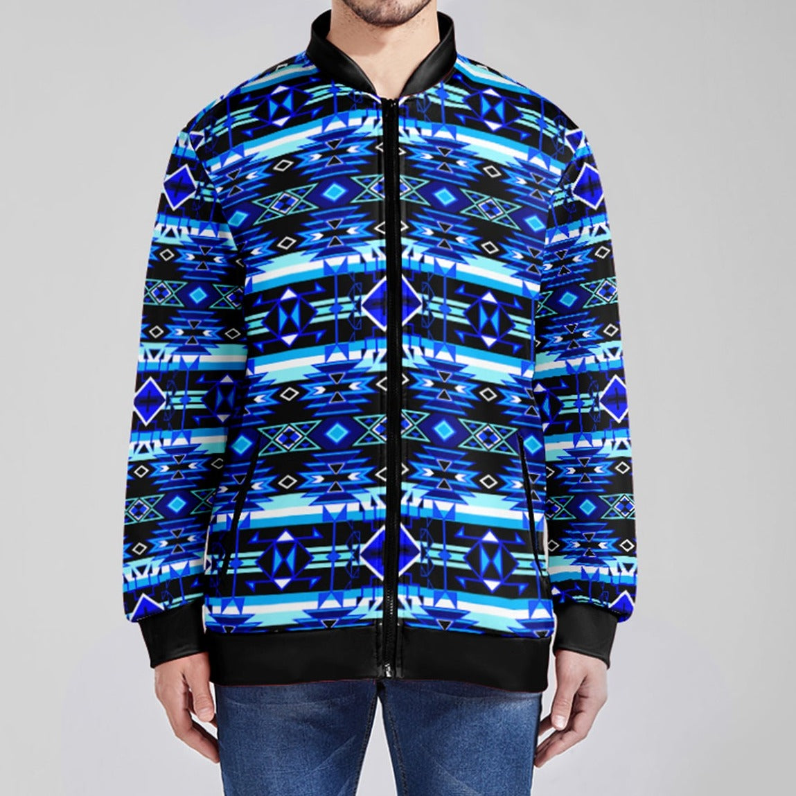 Force of Nature Winter Night Youth Zippered Collared Lightweight Jacket
