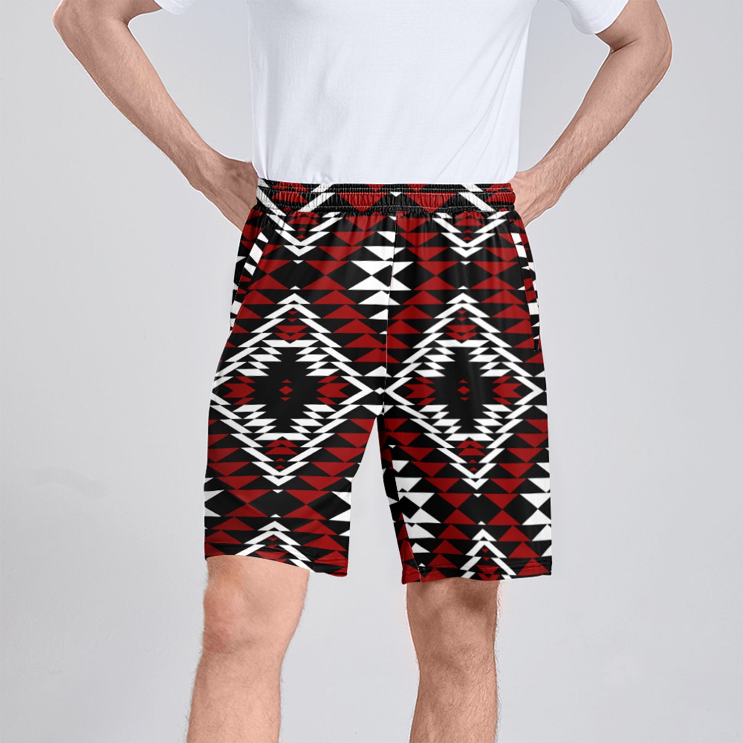 Taos Wool Athletic Shorts with Pockets
