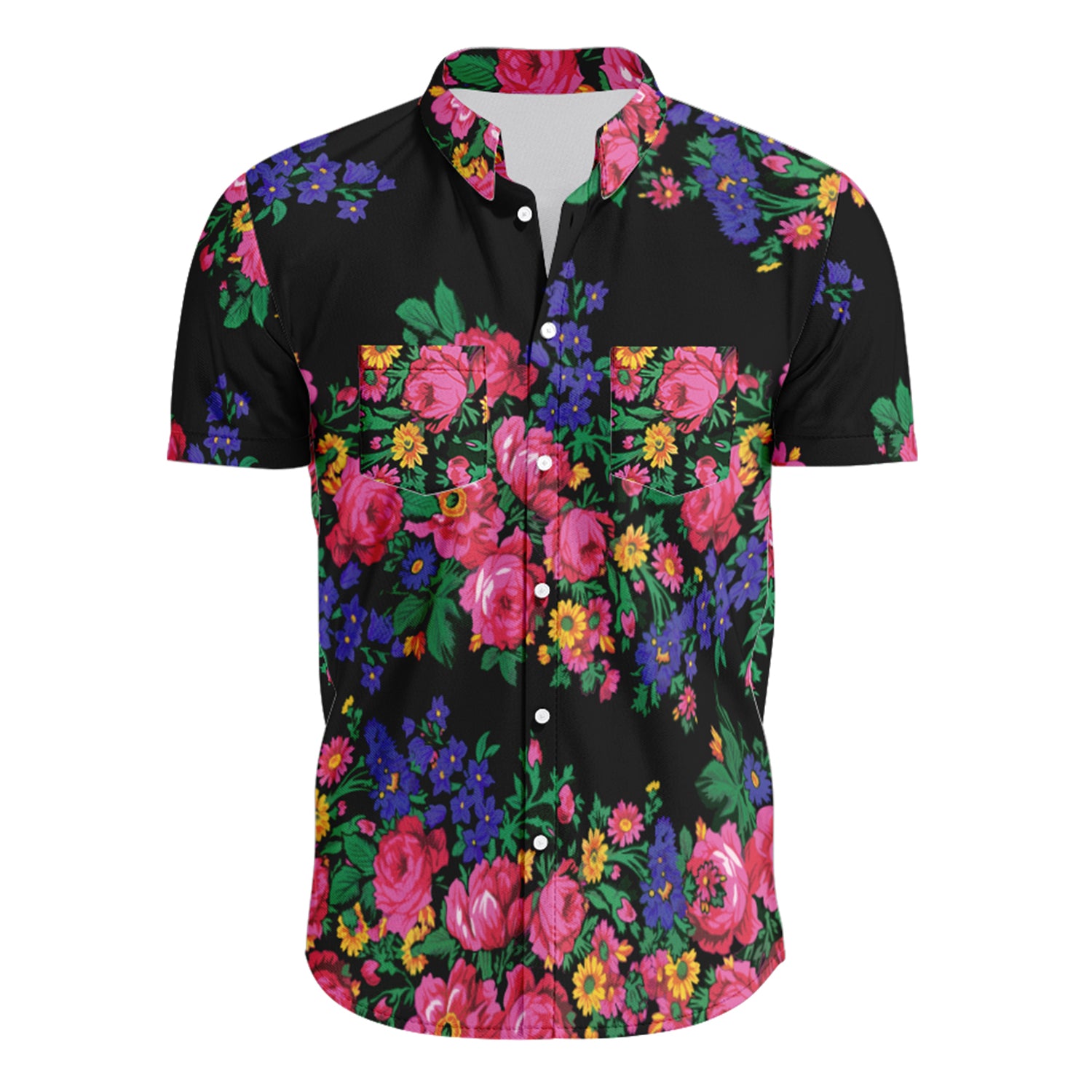 Kokum's Revenge Hawaiian-Style Button Up Shirt