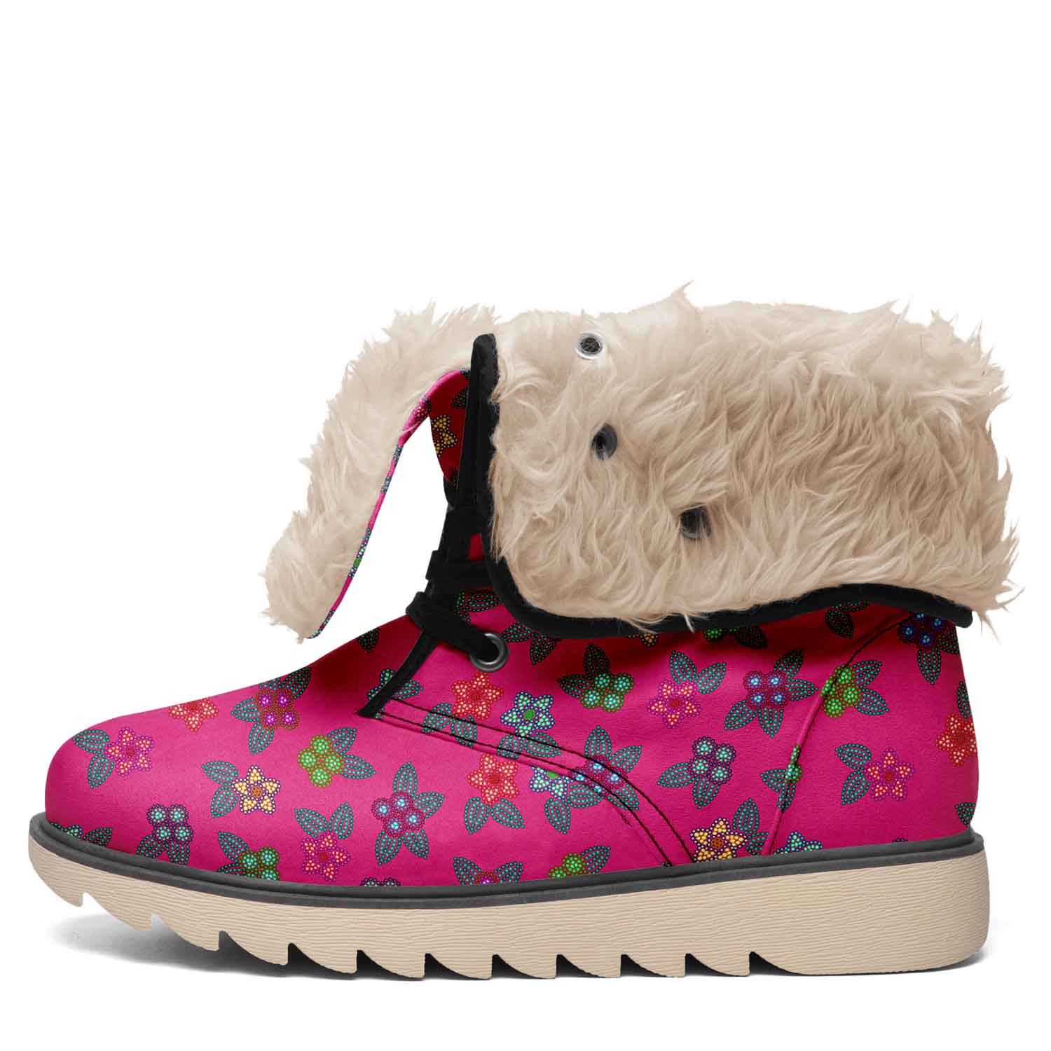 Berry Flowers Polar Winter Boots