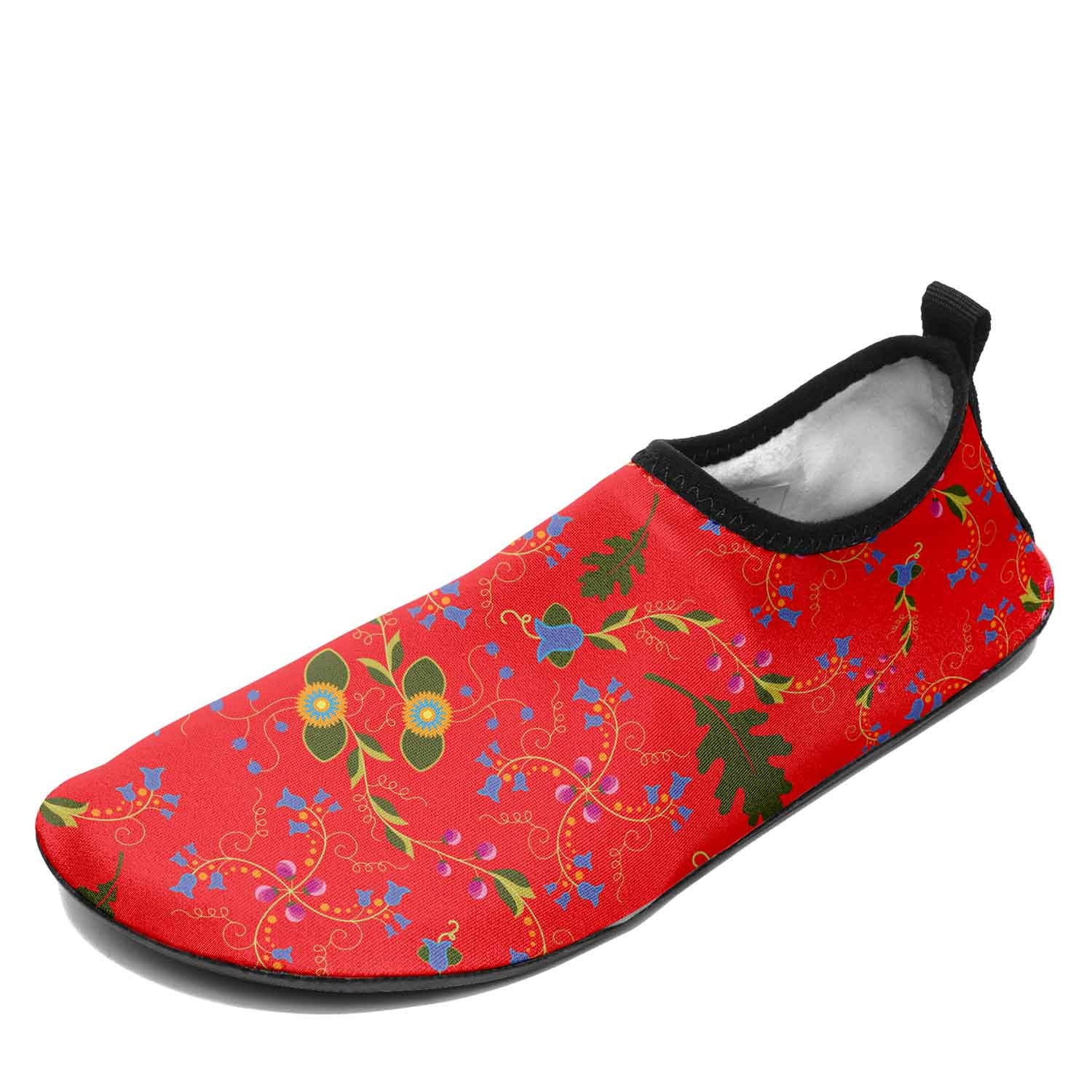 Vine Life Scarlet Kid's Sockamoccs Slip On Shoes