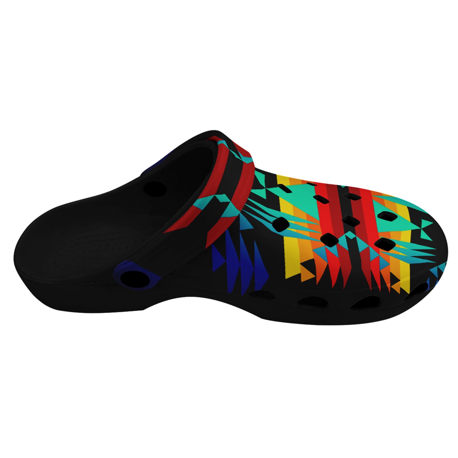 Between the Mountains Black Muddies Unisex Clog Shoes