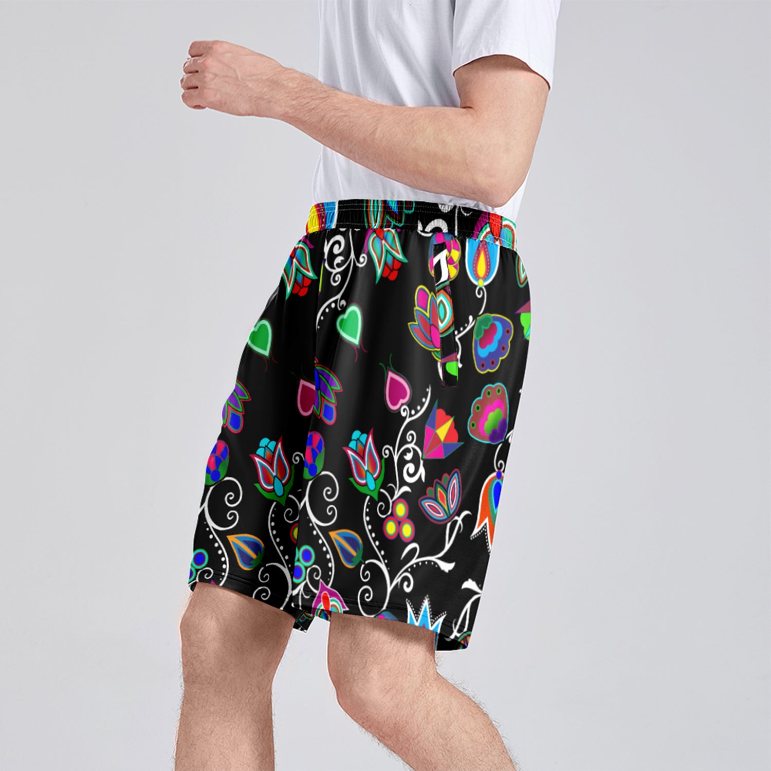 Nike russian floral print shorts best sale