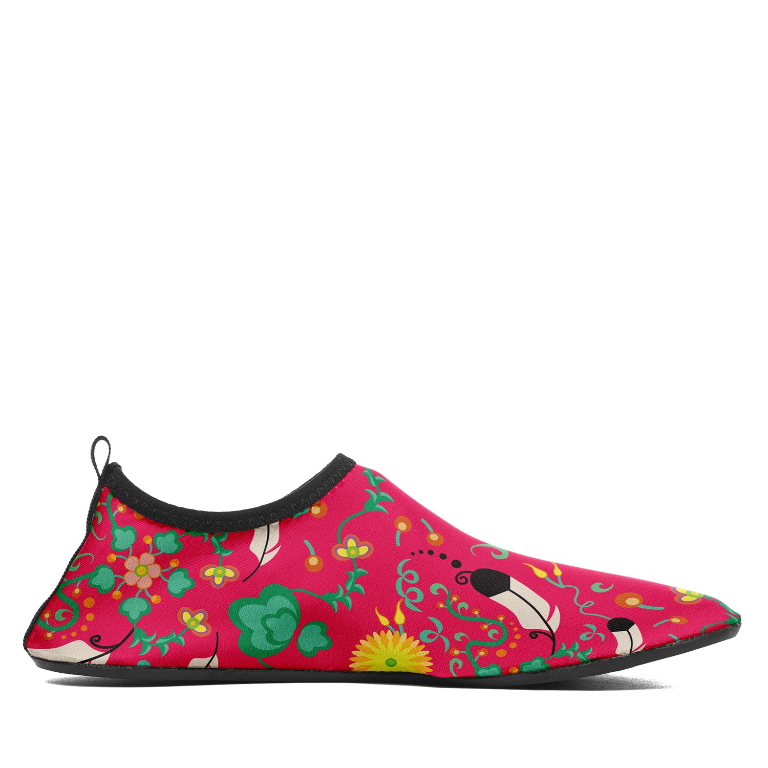 New Growth Pink Kid's Sockamoccs Slip On Shoes