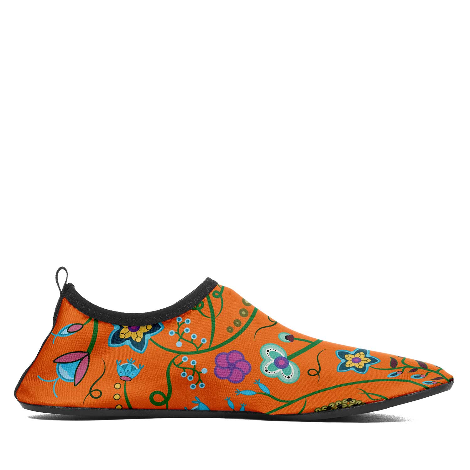 Fresh Fleur Carrot Kid's Sockamoccs Slip On Shoes