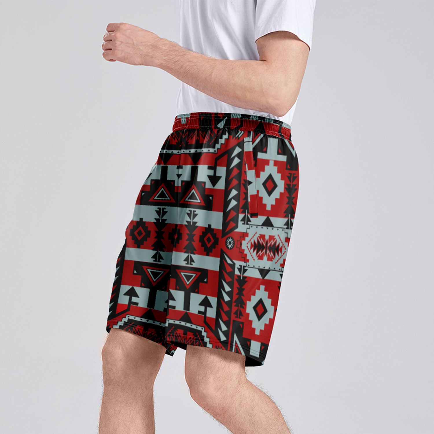 Chiefs Mountain Candy Sierra Dark Athletic Shorts with Pockets