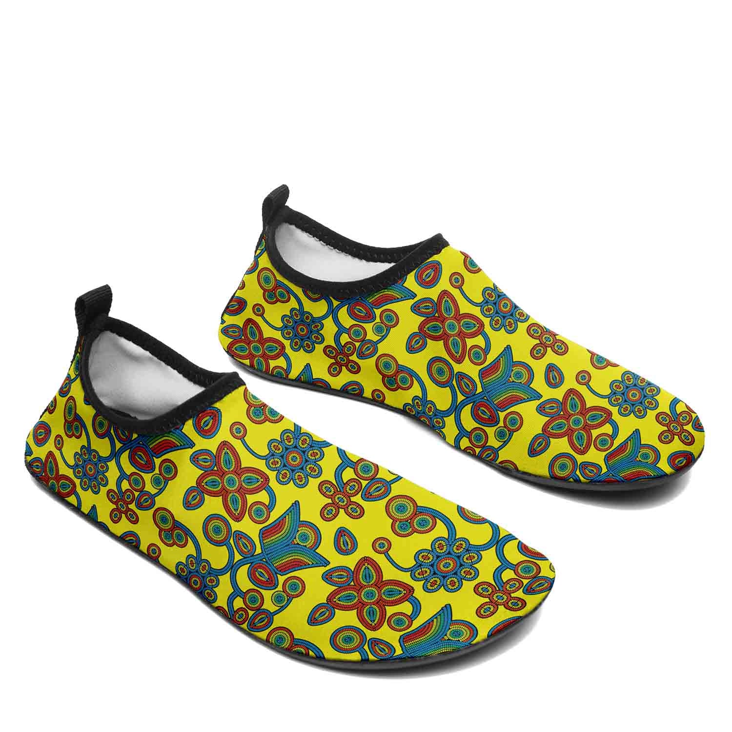 Sky Tomorrow Satin Kid's Sockamoccs Slip On Shoes