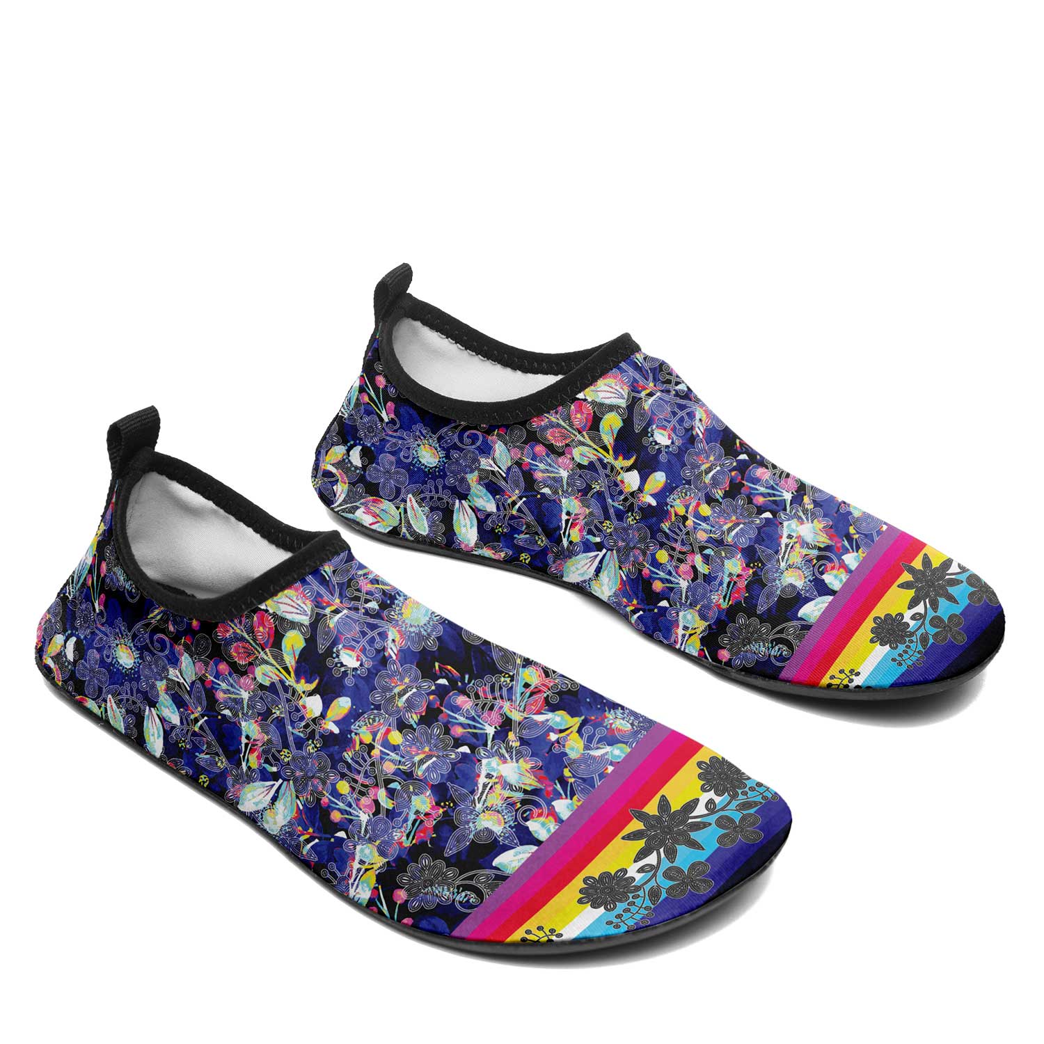 Culture in Nature Blue Kid's Sockamoccs Slip On Shoes