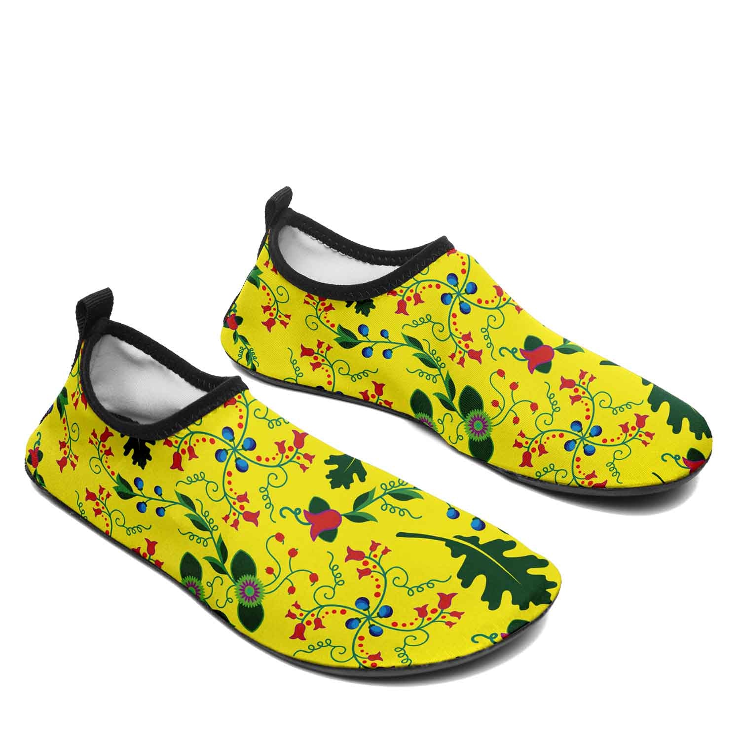 Vine Life Lemon Kid's Sockamoccs Slip On Shoes