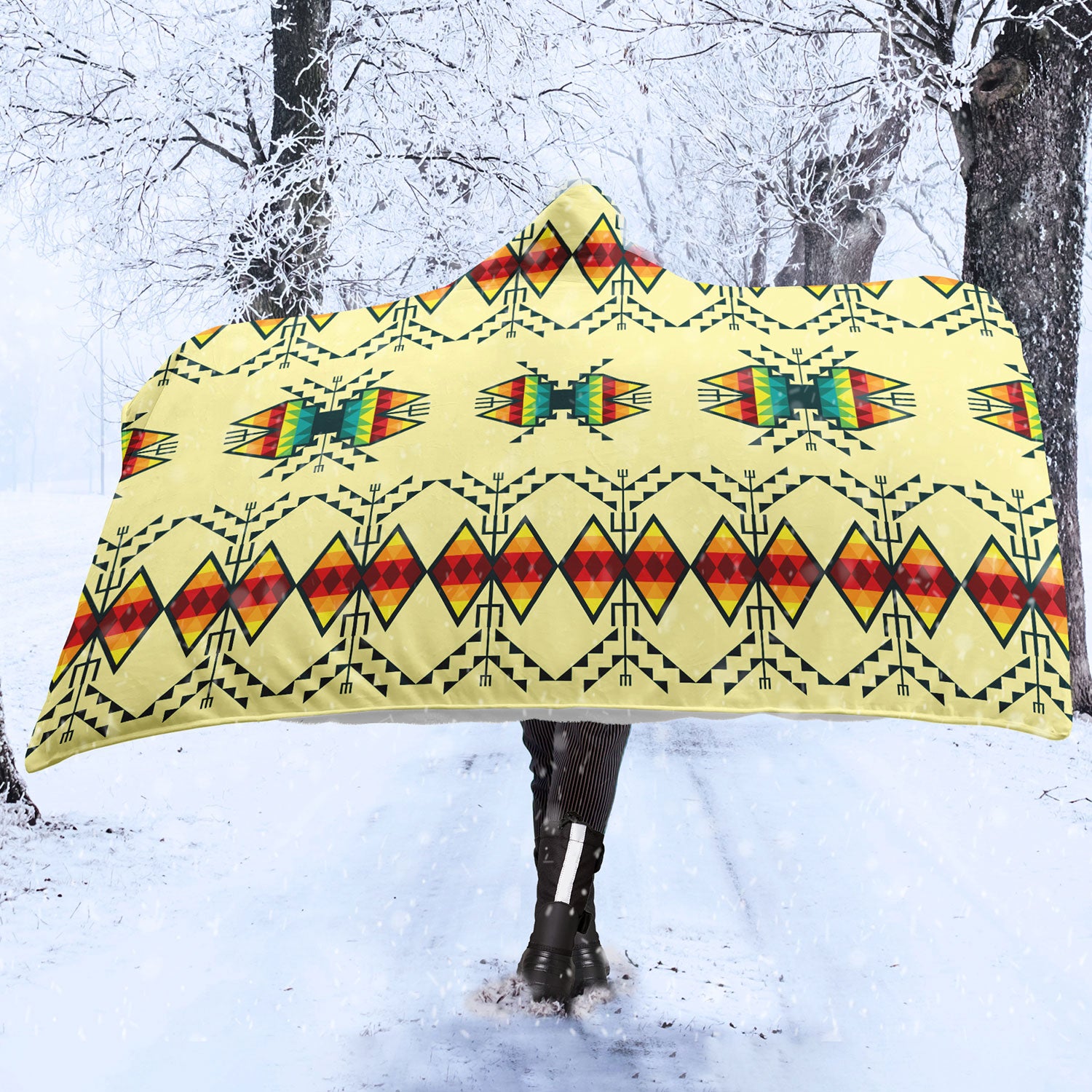 Sacred Trust Arid Hooded Blanket