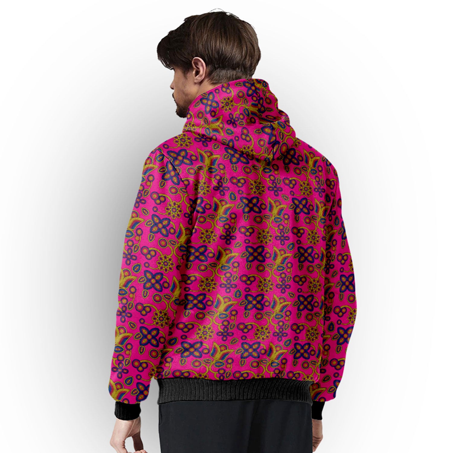 Rainbow Tomorrow Tulip Sherpa Hoodie