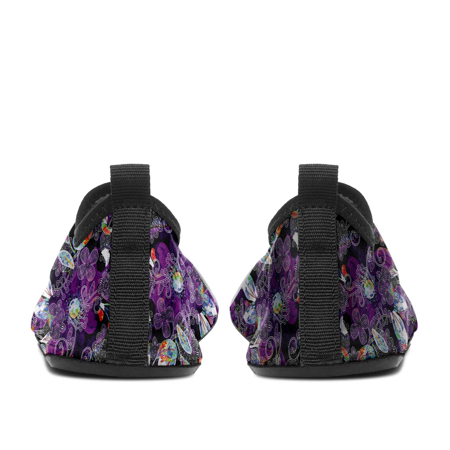 Culture in Nature Purple Kid's Sockamoccs Slip On Shoes