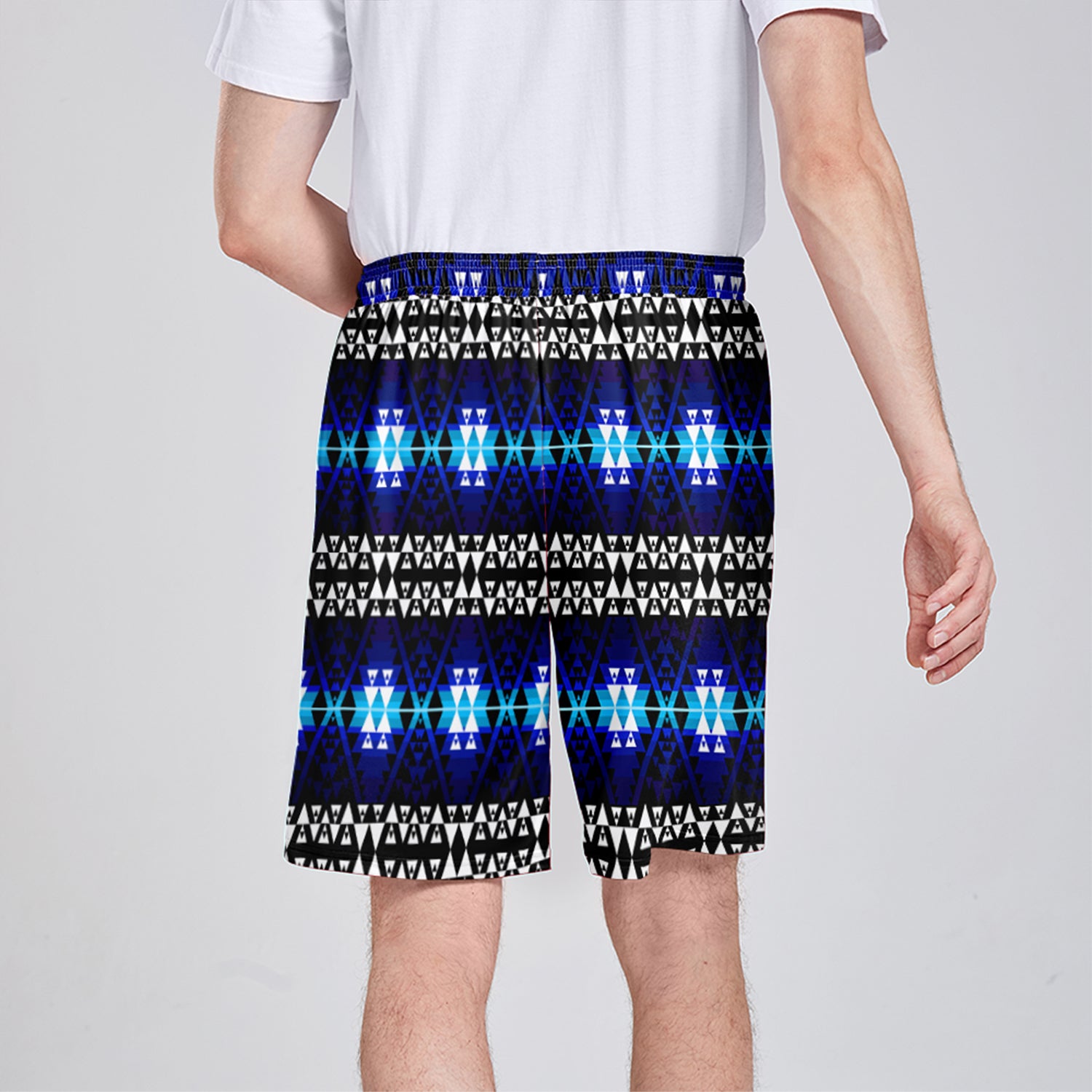 Writing on Stone Night Watch Athletic Shorts with Pockets