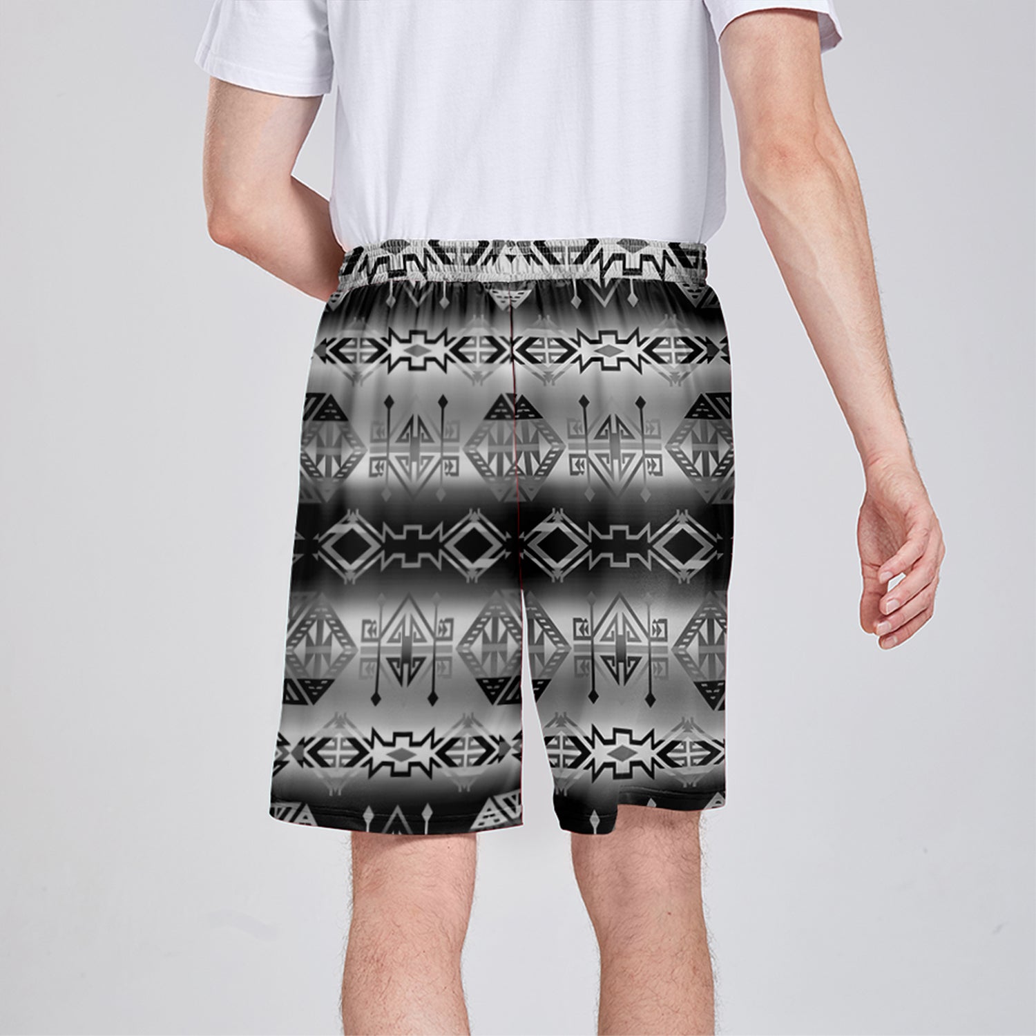 Trade Route Cave Athletic Shorts with Pockets