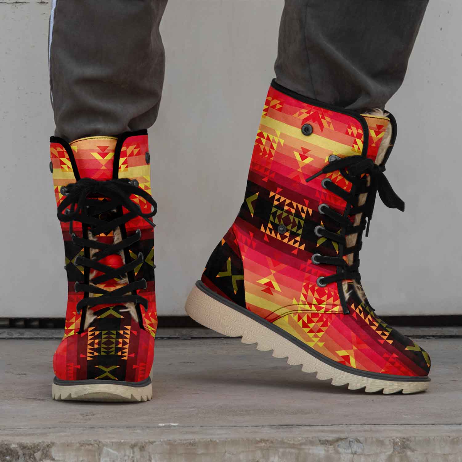 Soleil Fusion Rouge Polar Winter Boots