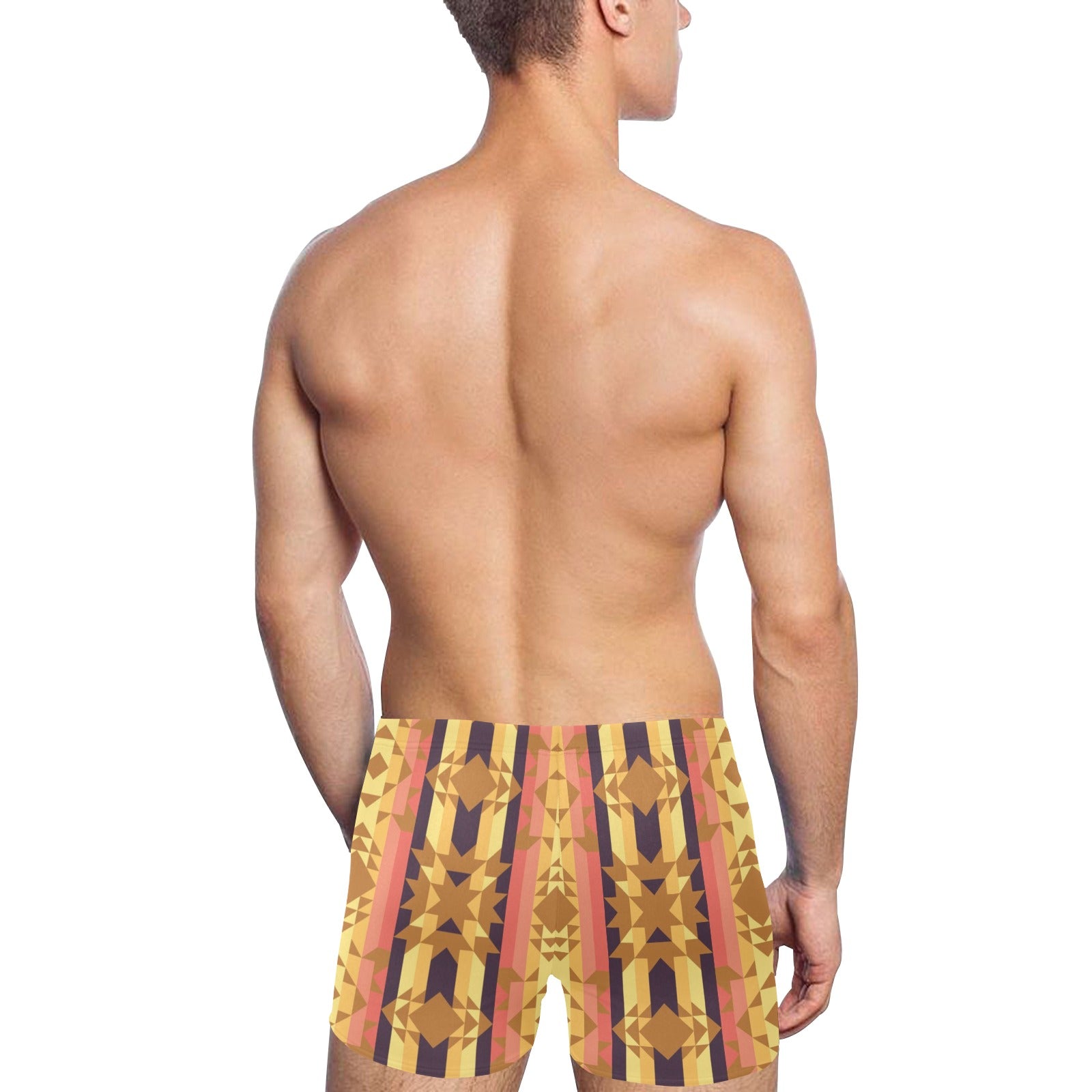 Infinite Sunset Men's Swimming Trunks