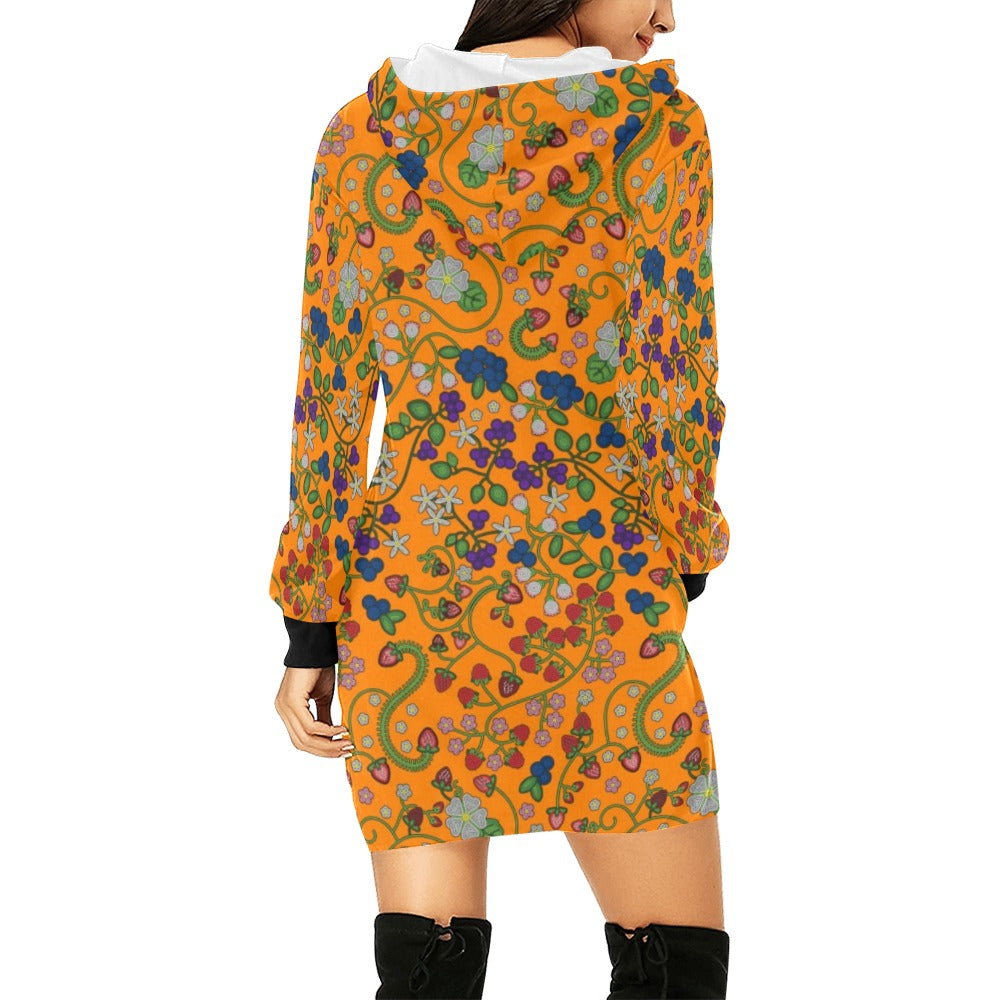 Grandmother Stories Carrot Hoodie Dress