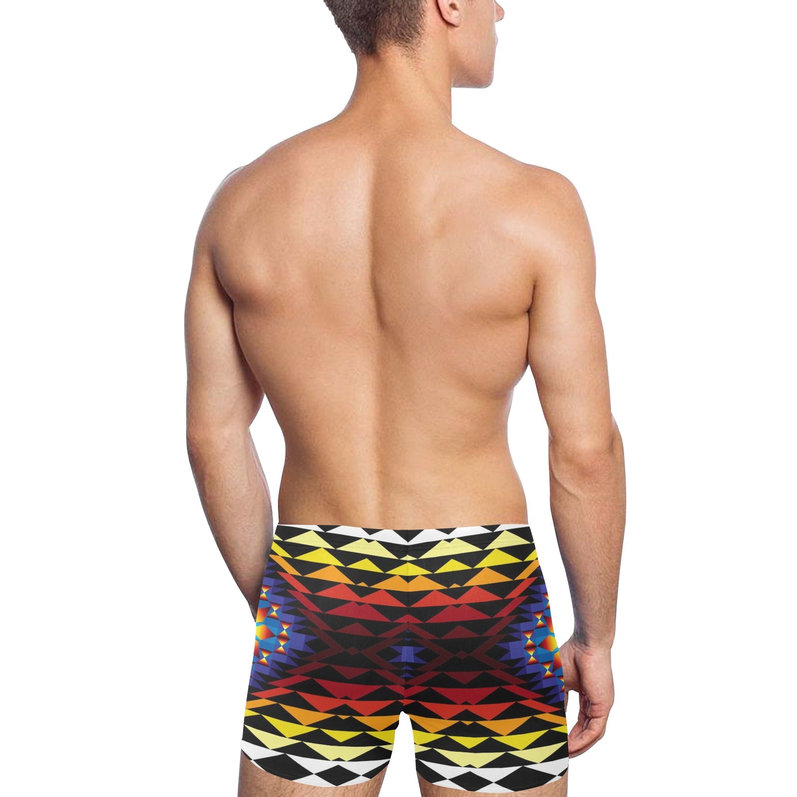 Sunset Blanket Men's Swimming Trunks