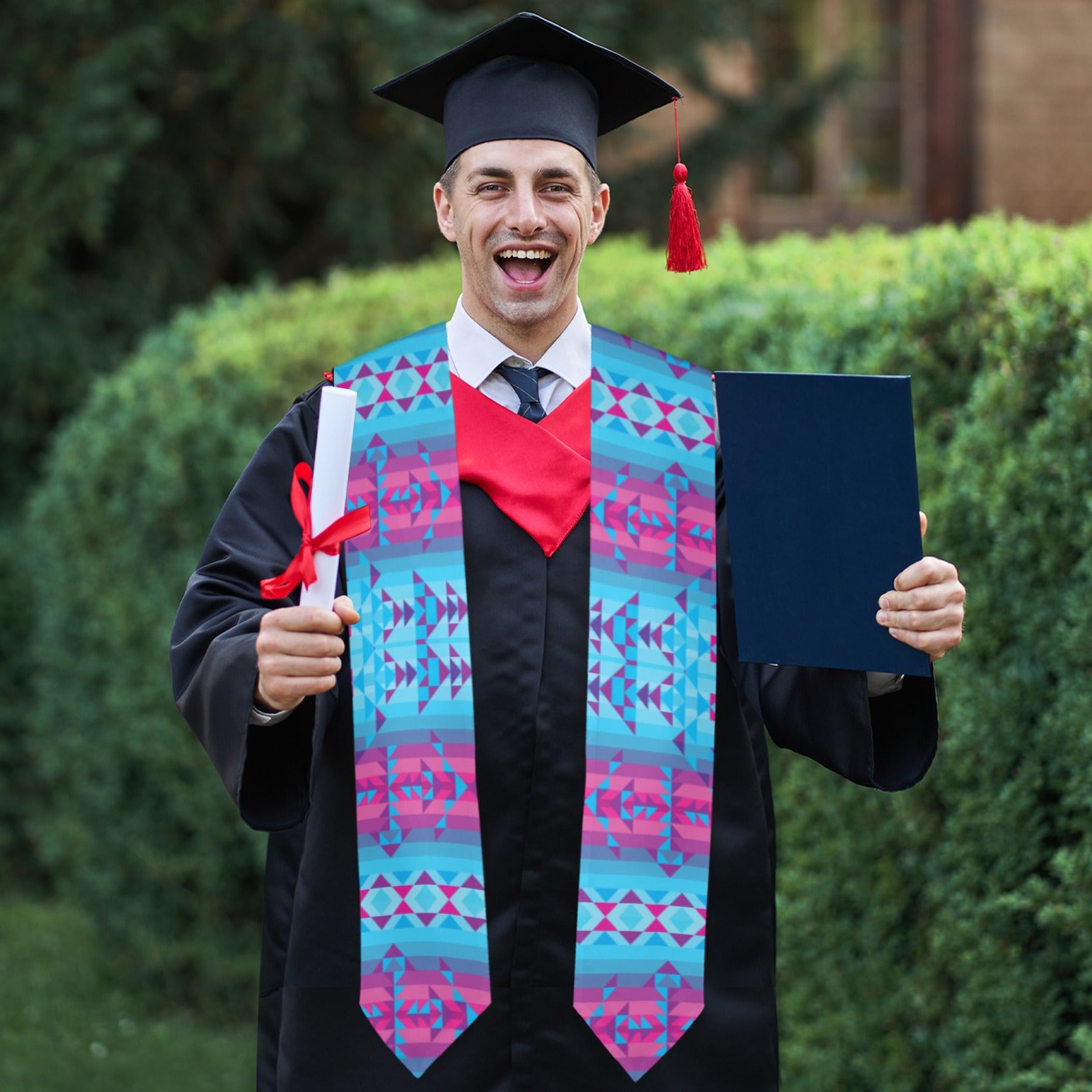 Cool Frost Graduation Stole